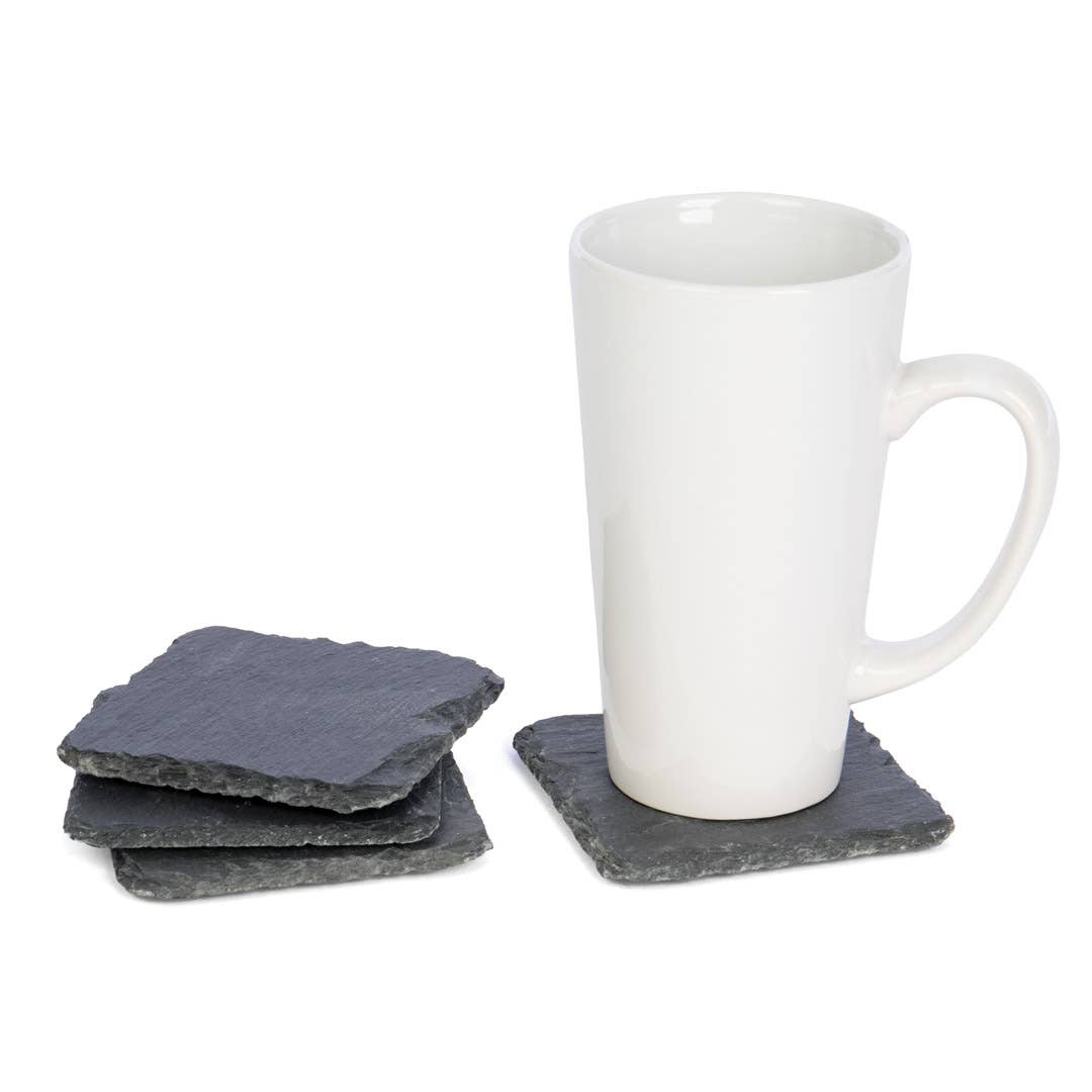 Willow Group - Wholesale Coasters - S/4 SQ SLATE COASTERS4