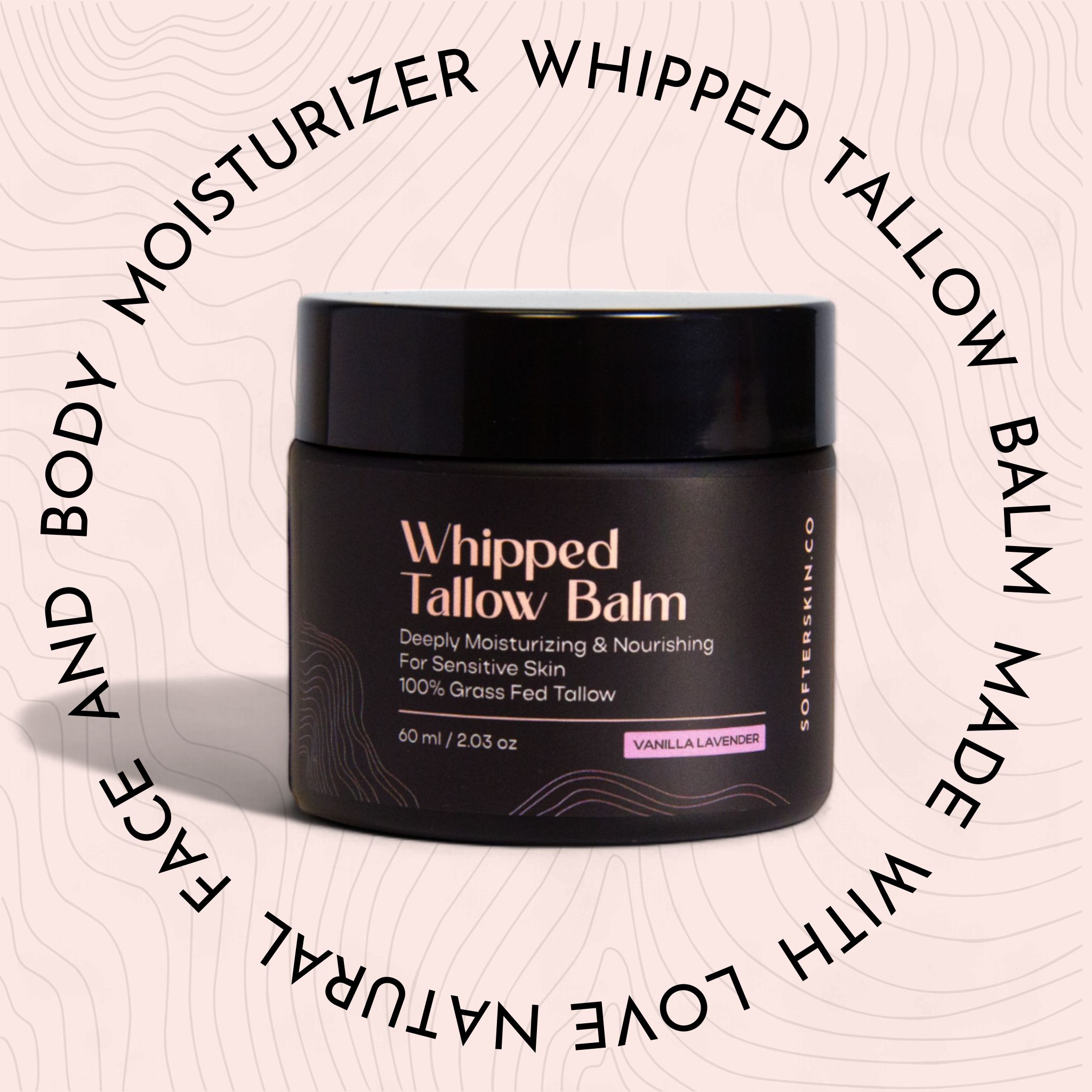 Softer Skin – Engroshandel Kropscreme/lotion – Pisket talg med vanilje og lavendel (57 g)6