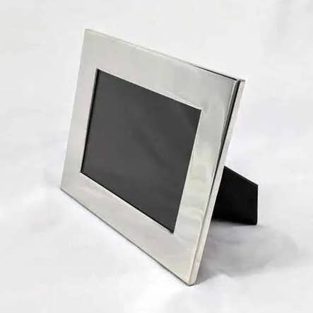 5x7 Pewter Picture Frame Bright for wholesale by Oldani Brothers