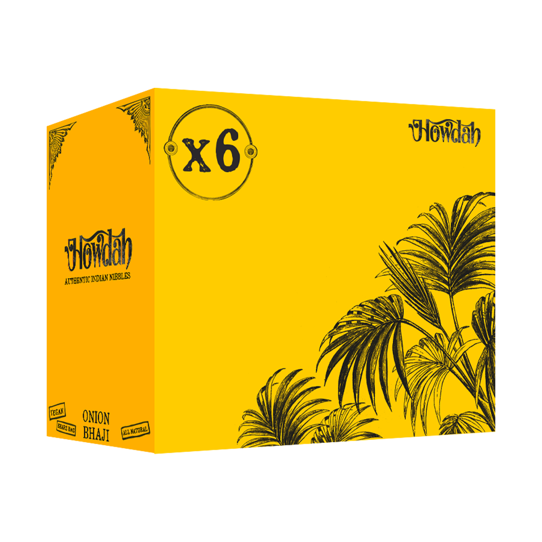 Howdah Snacks - Venta al por mayor Patatas fritas - Onion Bhaji: Crujientes Medias Lunas8