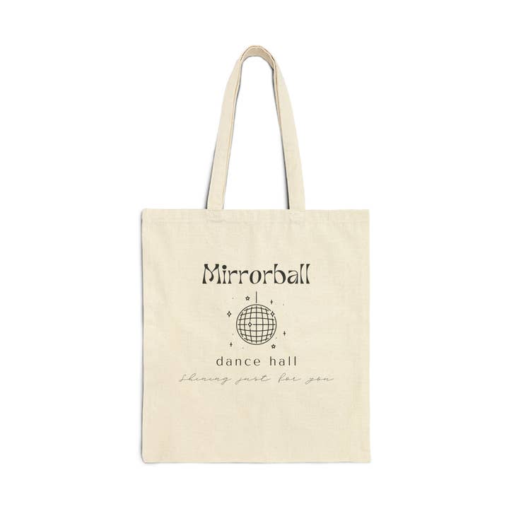 Sacola Mirrorball em lona por atacado de Chronic Crafts