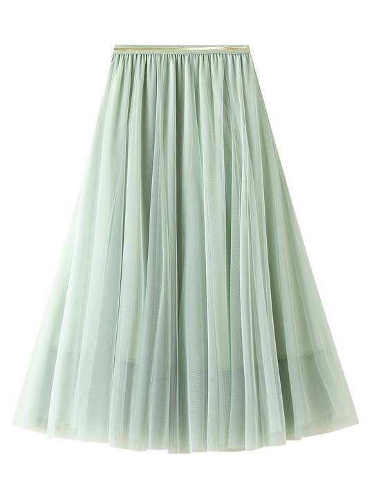 Midirock aus Chiffon für den Großhandel von Miss Sparkling