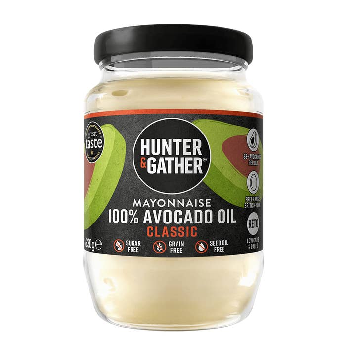 Avocado Mayonnaise Classic 630gr Hunter & Gather for wholesale by KetoFitShop
