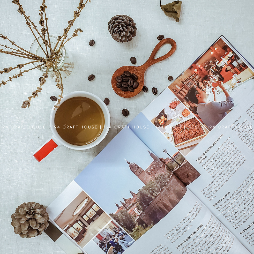 194 Craft House - Vente Cuillère doseuse - Cuillère en bois sculptée à la main pour café, thé et mesure6