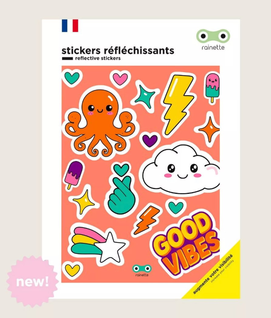 RAINETTE - Wholesale Sticker - Blijf zichtbaar: Reflecterende stickers14