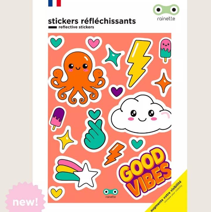 Stay visible : Reflective Stickers for wholesale by RAINETTE