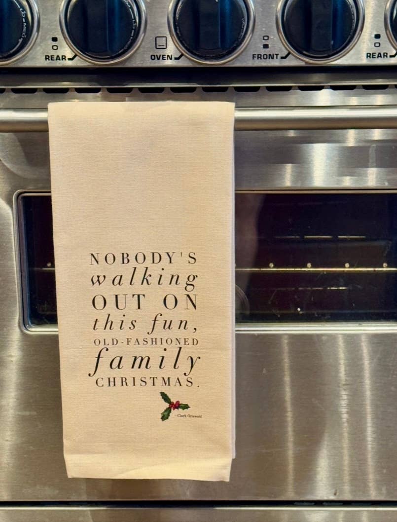 Monahan Papers - Wholesale Tea Towel - Nobody's Walking Out Tea Towel - Q62TT4
