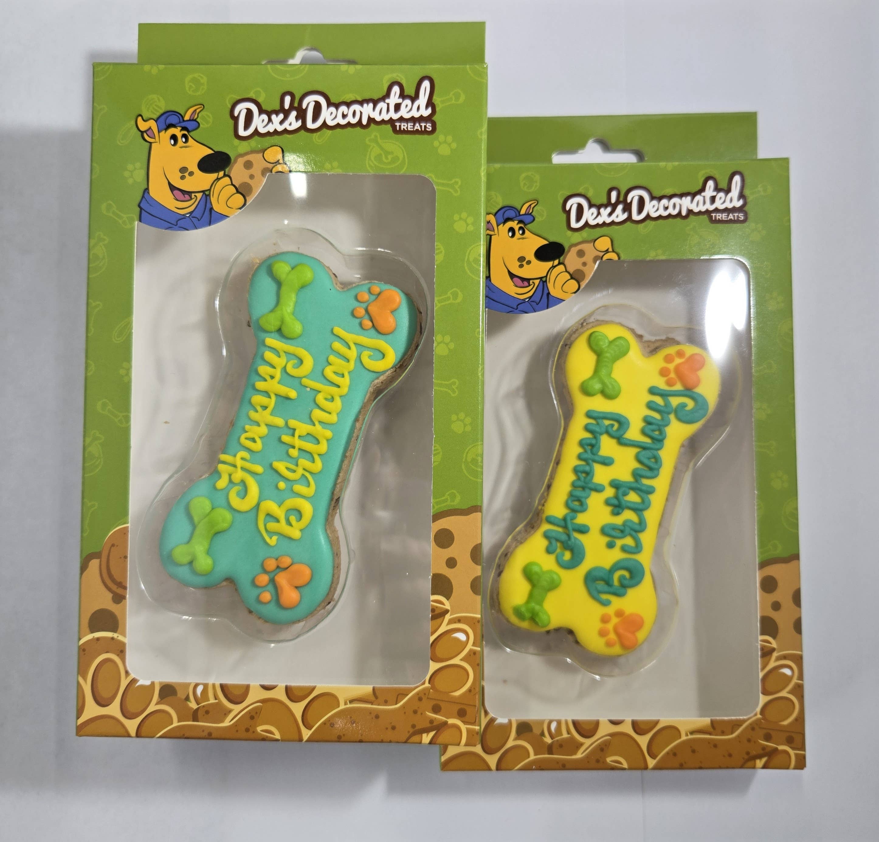 The Doggie Express - Wholesale Pet Treats - Dog - Large Happy Birthday Bone - Packaged6