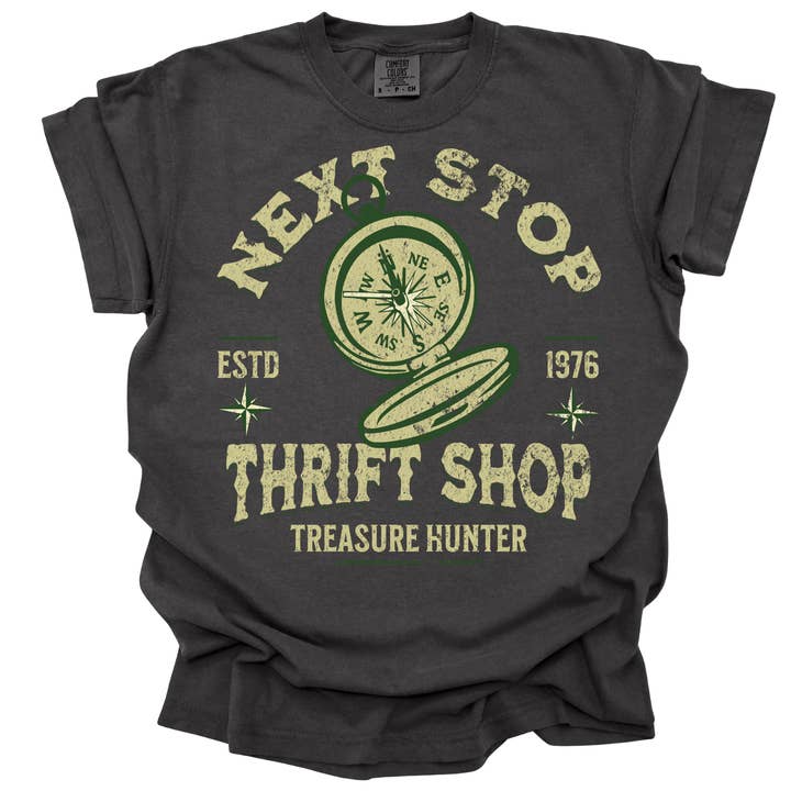 Next Stop, Thrift Shop Tee for wholesale by Rowdy Rascal Boutique LLC