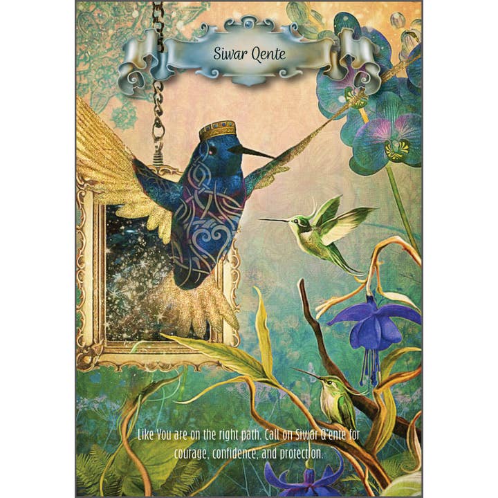 Schiffer Publishing - Wholesale Tarot Cards - Hummingbird Wisdom Oracle Cards5