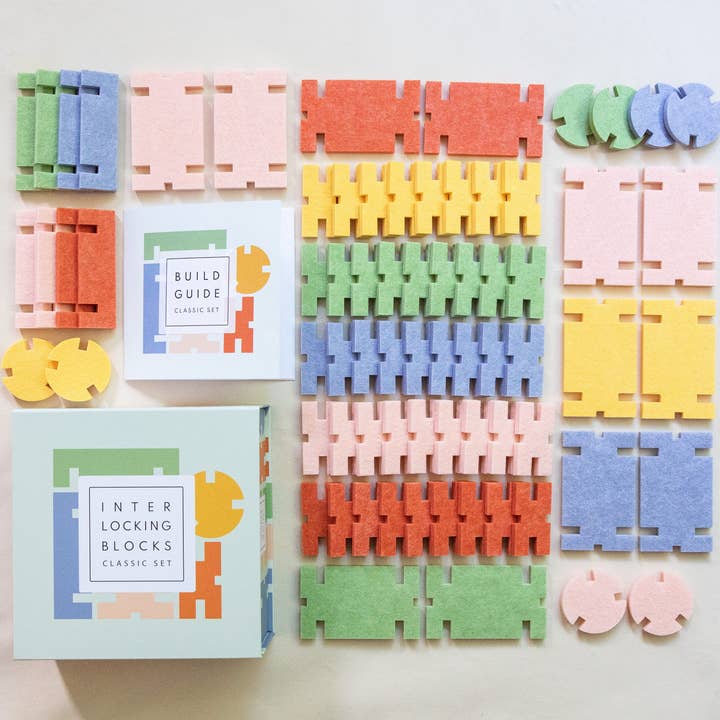 Lowercase Toys - Wholesale Blocks - Kids Baby - Interlocking Blocks - Classic Set2