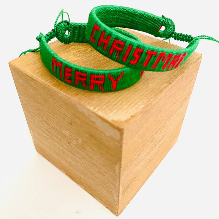 Haiti | Armreif - Frohe Weihnachten für den Großhandel von Beautifully Made Fair Trade