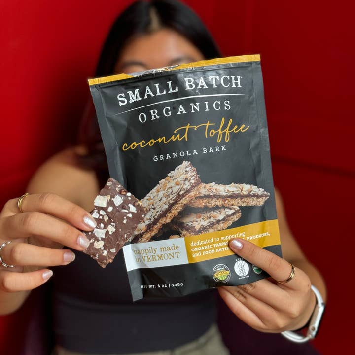 Small Batch Organics - Wholesale Granola - 8oz Coconut Toffee Granola Bark