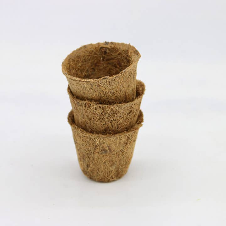 CoirProducts.co.uk of Salike Limited - Venta al por mayor Macetas - Maceta de fibra de coco de 5 cm para siembra 100% biodegradable | Coirproducts