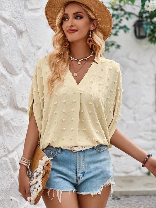 Love, Kuza - Venta al por mayor Blusa - Mujer - Blusa Swiss Bliss Dolman2