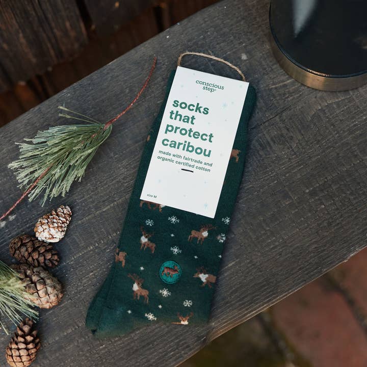 Conscious Step - Wholesale Socks - Unisex - Socks that Protect Caribou4