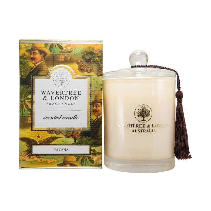 Wavertree & London - Vente Bougie en bocal - Bougie de soja Wavertree & London - Havane0