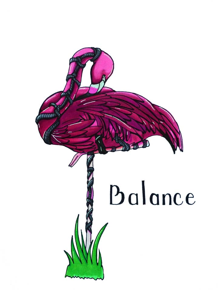 Shibari Flamingo for wholesale by Harth Creations