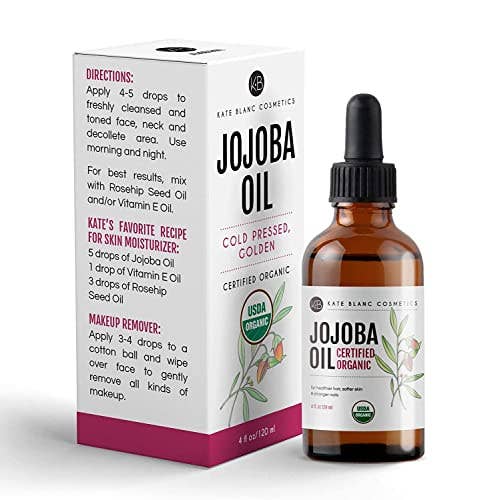 Kate Blanc Cosmetics – wholesale Hair oil – Organic Jojoba Oil3