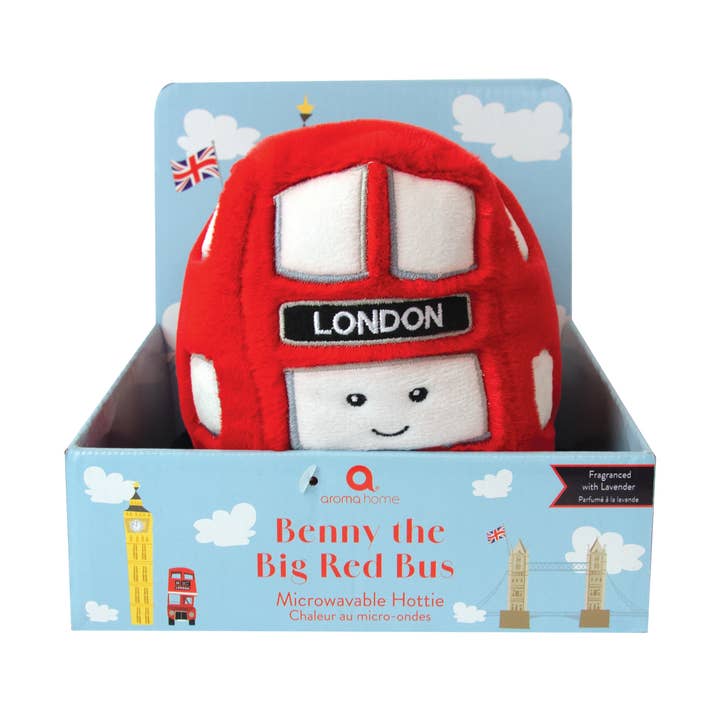 London Double Decker Bus Hottie for wholesale by Aroma Home
