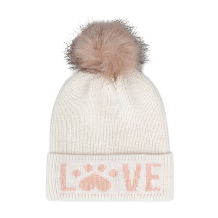 HATPHILE - Wholesale Beanie - Women's - Hatphile Love Pompom Knit Beanie Toque1