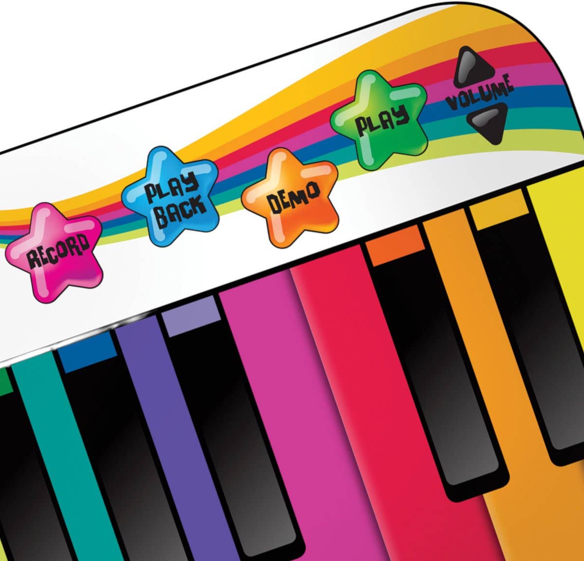 N-GEAR - Vendita all'ingrosso Gioco musicale - Bambini e neonati - N-GEAR Tappeto musicale XXL da 180 cm per bambini - Piano interattivo da ballo8