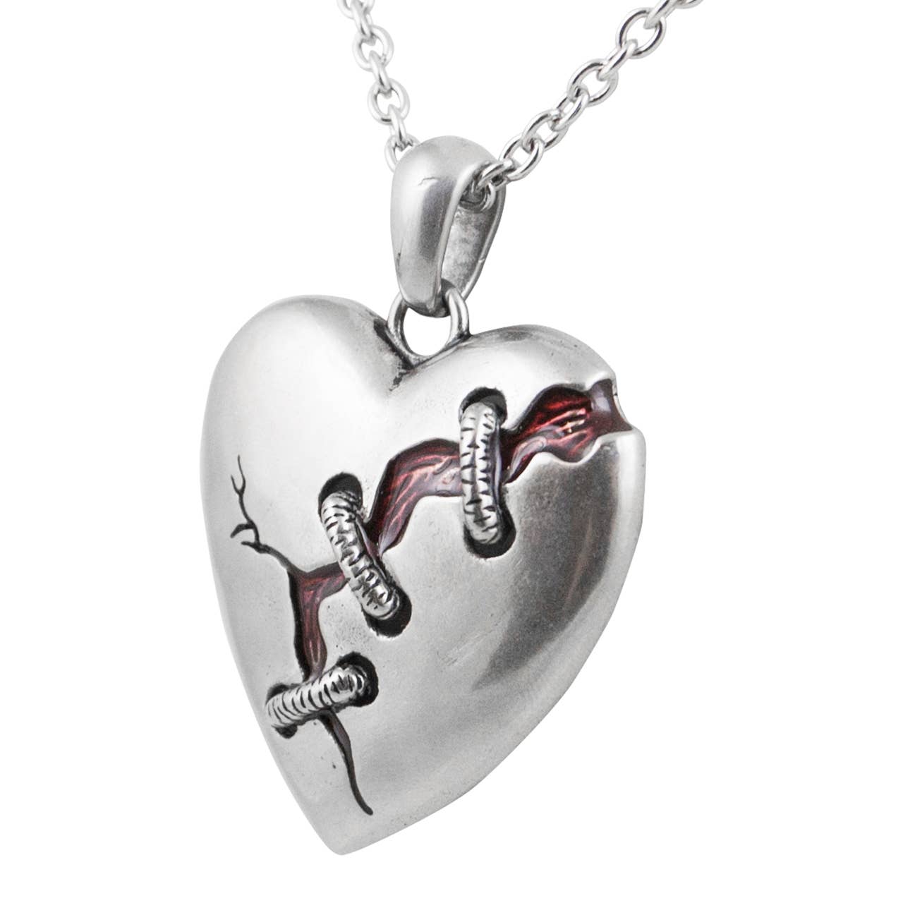 Controse - Vendita all'ingrosso Collana con ciondolo/pendaglio - Collana a forma di cuore, cura per un cuore spezzato2