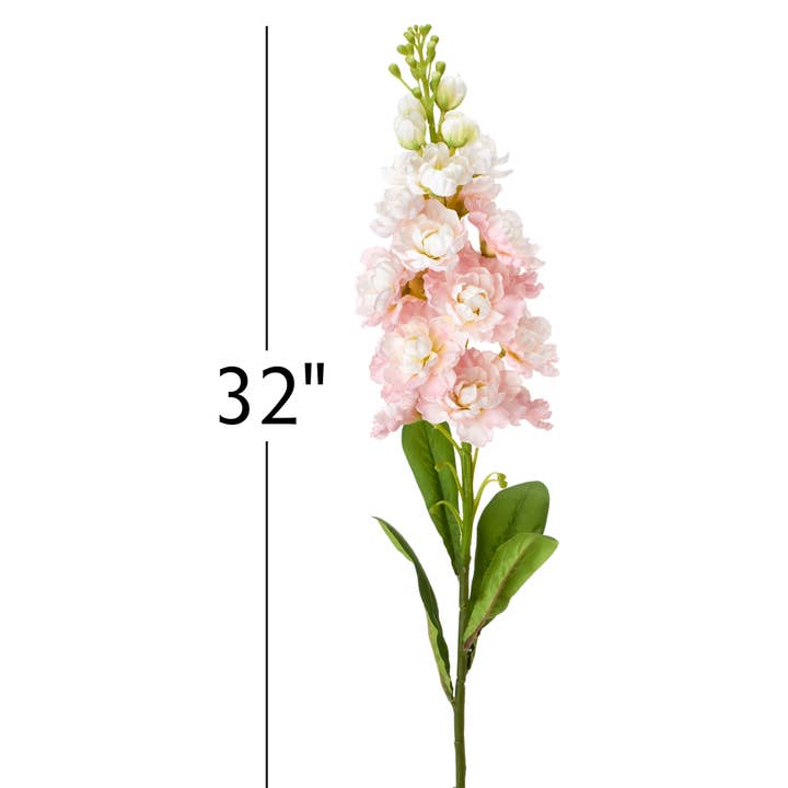 Artificial Delphinium Spray - Pink for wholesale on Faire1