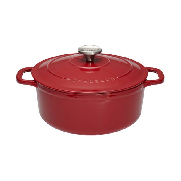 Chasseur 18cm Round Casserole - Chilli Red for wholesale by Dexam UK