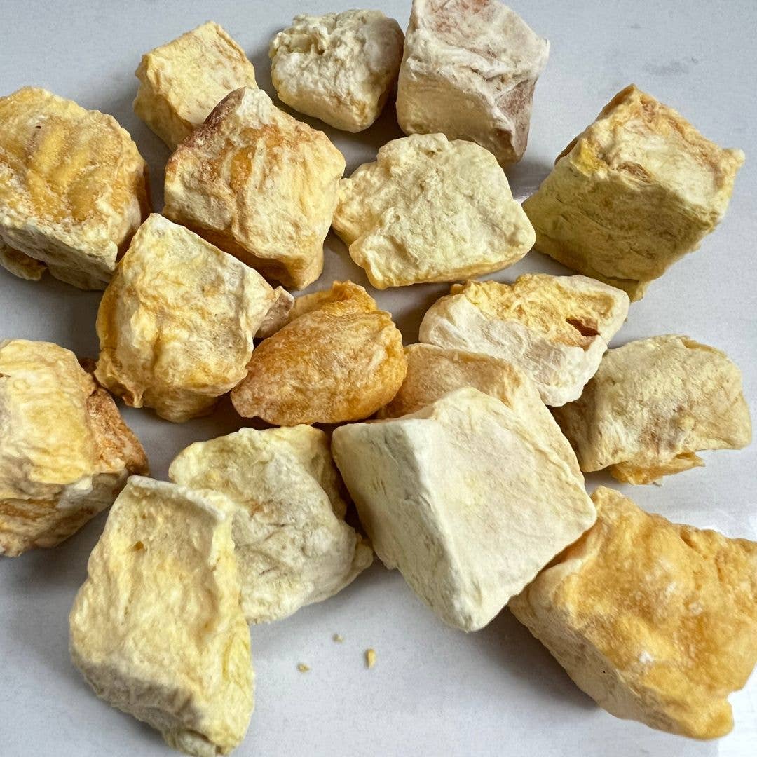 NutriBoom – Großhandel Getrocknete/dehydrierte Früchte – Gefriergetrocknete Mangostücke2