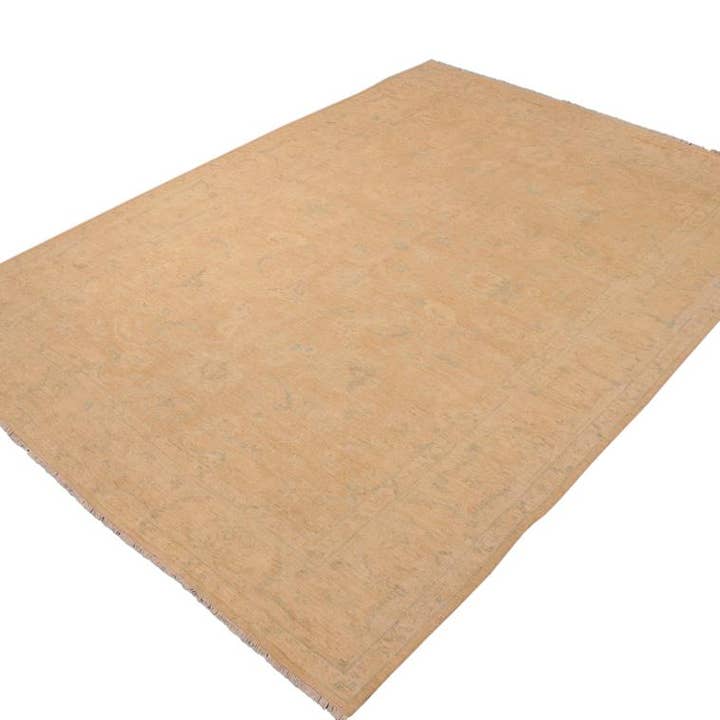 Alfombra de lana Ziegler Charlese ecléctica en tonos beige/tan - 3,00 m x 4,22 m para venta al por mayor de Arshs Fine Rugs
