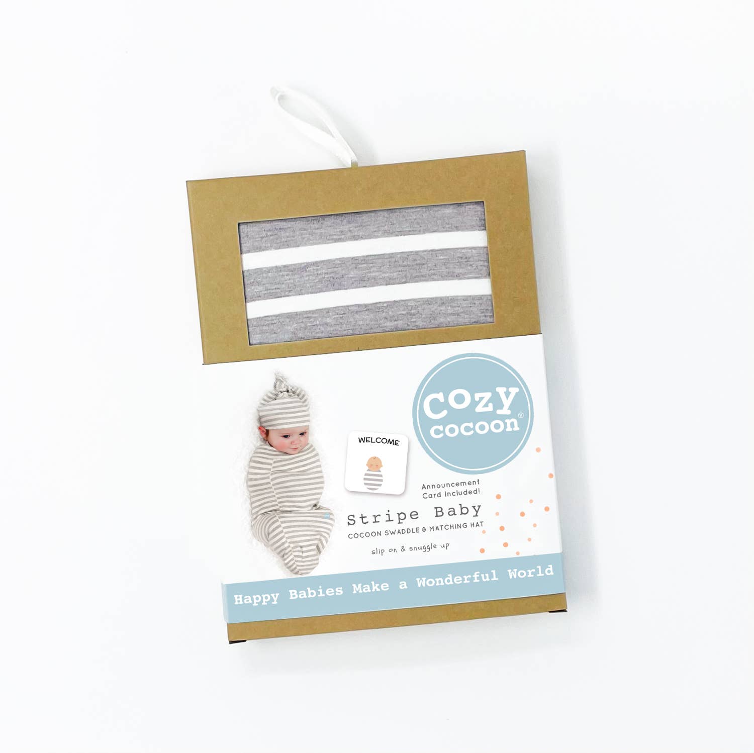 Cozy Cocoon - Wholesale Swaddle Set - Baby - Stripe Baby1