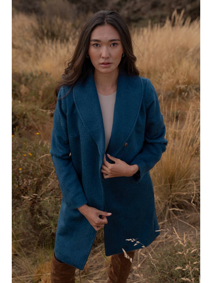 Alpaca Collections - Wholesale Trench Coat - Women's - Uriah Baby Alpaca Suri Coat