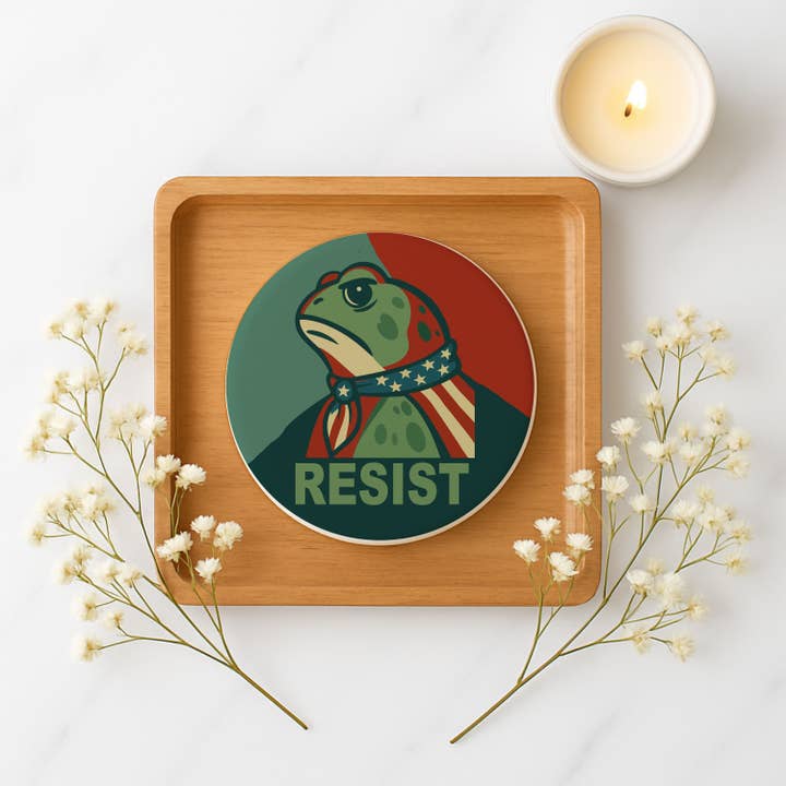 Gia Roma - Wholesale Decorative Tabletop Object - Blue Country Coaster Elegant Grandmillennial Blue Home Decor133