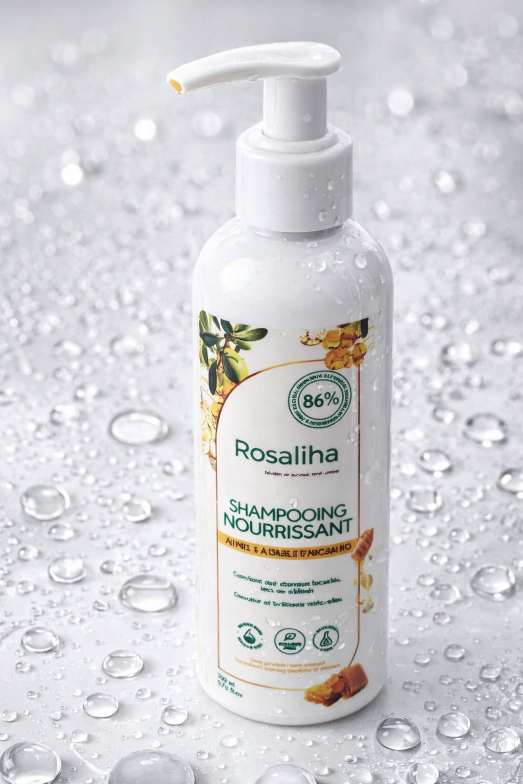 Rosaliha - Wholesale Hair Conditioner - Honey & Argan Nutrition Shampoo 200 mL1