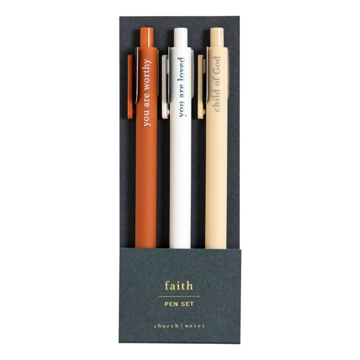 Church Notes Co. - Wholesale Pen - Faith Pen Set