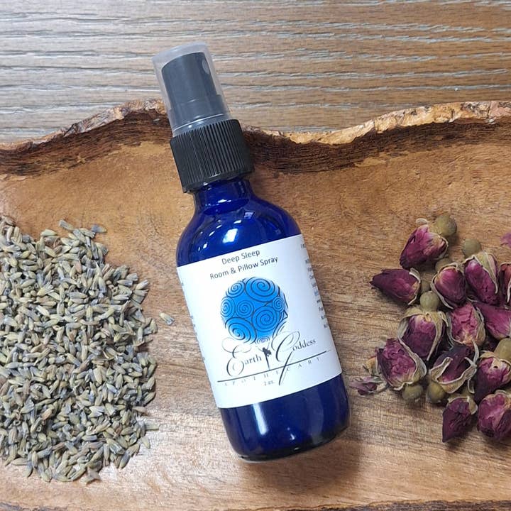Deep Sleep Room & Pillow Spray for wholesale by Earth Goddess Apothecary