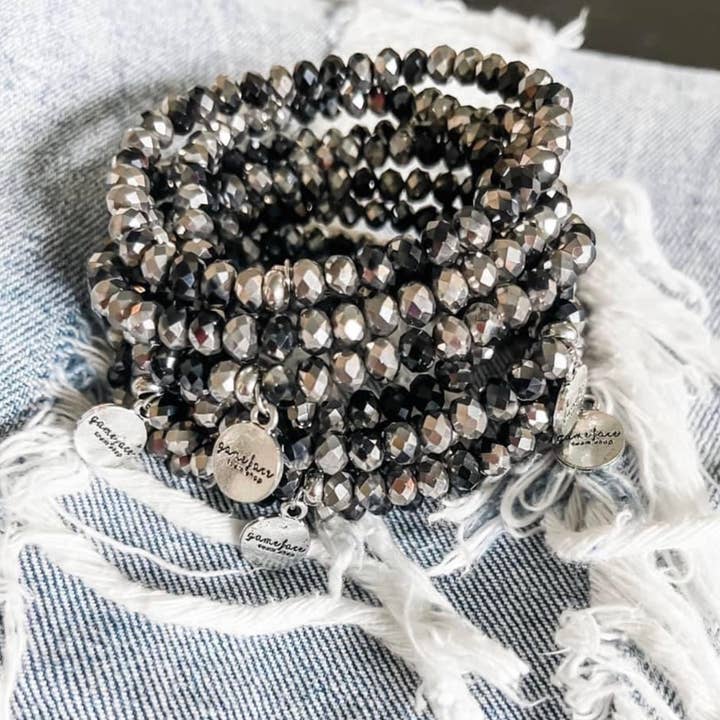 Bora Bora Salty Stacker 6mm Bracelet for wholesale by Game Face Team Shop