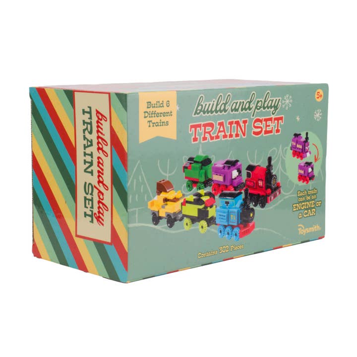 Toysmith - Wholesale Toy Set - Kids - Build & Play Train Set