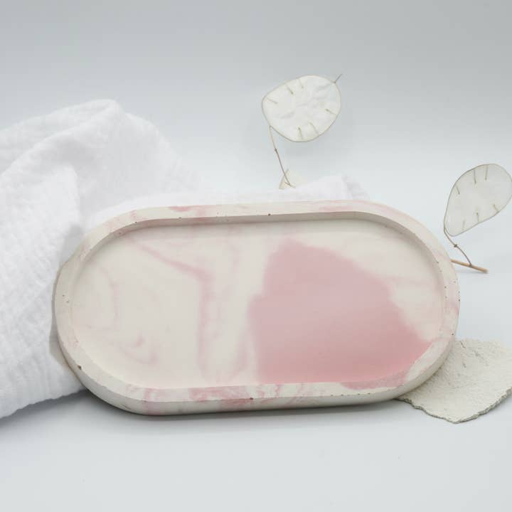 Vassoio ELIO rosa per la vendita all'ingrosso da parte di Poodré