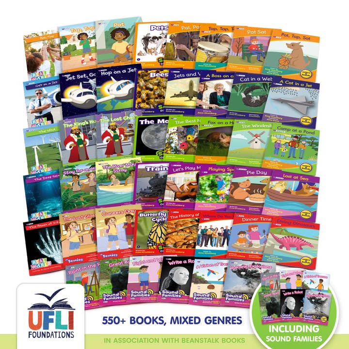 1st Grade UFLI Single Kit for wholesale by Junior Learning Inc.