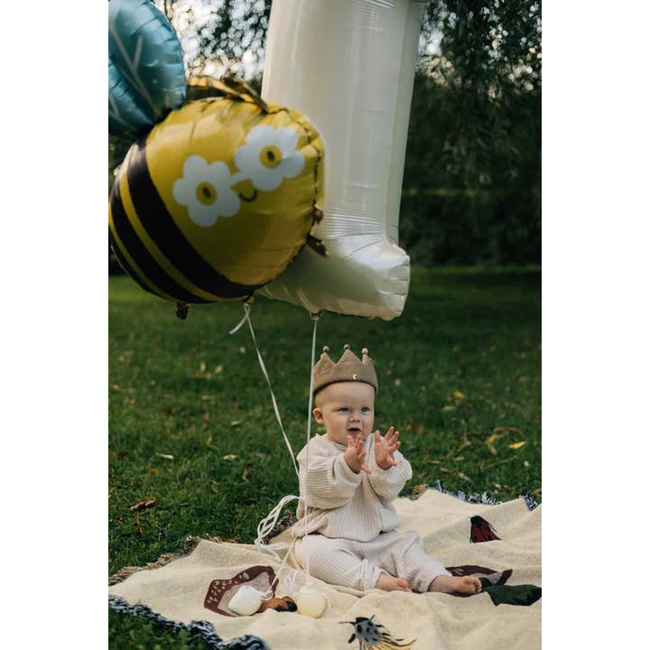 TISU – wholesale Party hat/crown – TISU children's crown, Taupe