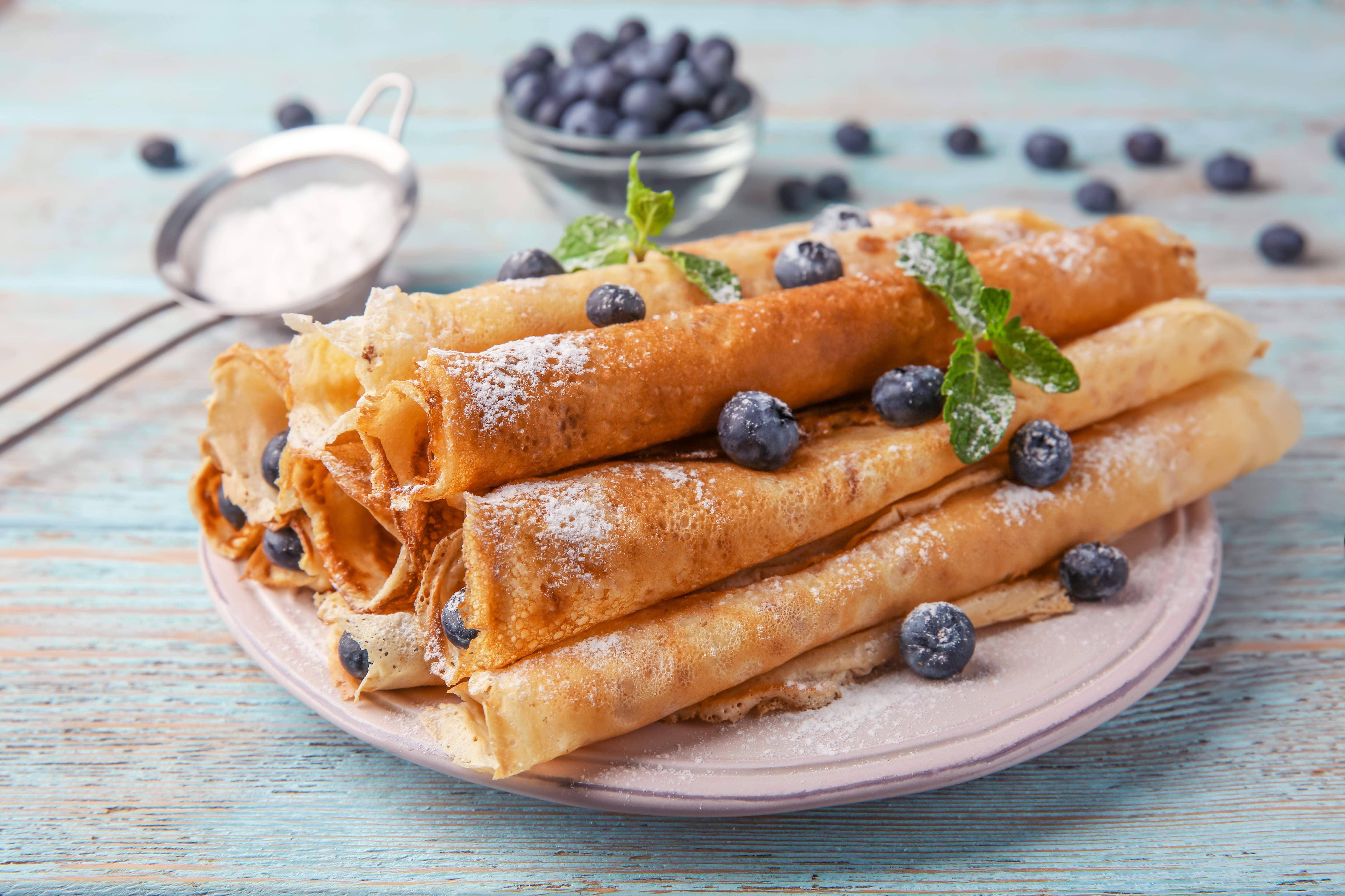 American Table – wholesale Pancake mix – Organic Classic Rolled Hotcakes Crepe Mix 14oz4