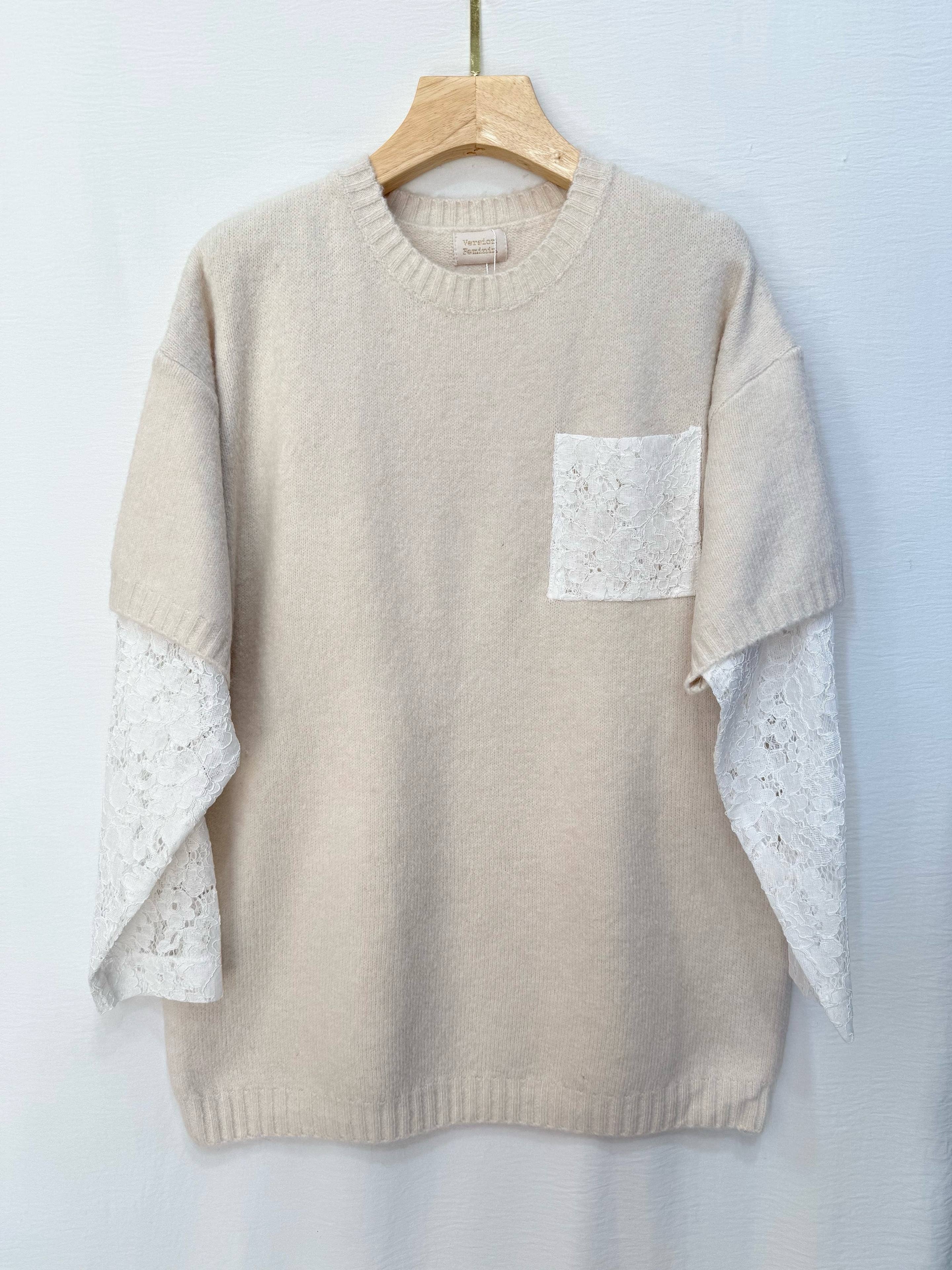 Version féminin So Twice - Wholesale Knit Sweater - Women's - Pull reference 18352, one size1