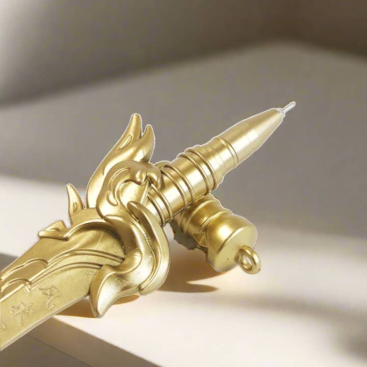 Soothi | Containers Of Creativity - Wholesale Pen - Sword Shaped Novelty Pen - Fun and Displayable Writing Pen4