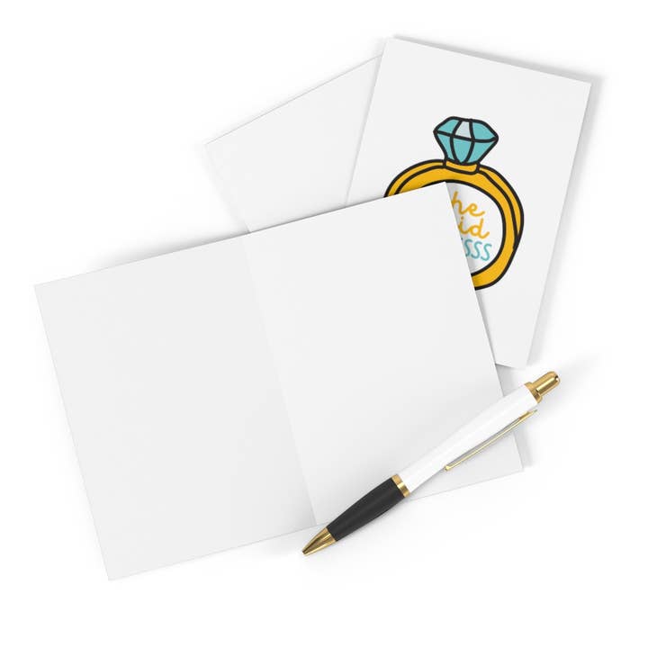 R is for Robo – wholesale Engagement card – Funny Engagement Card Wedding Cards Bachelorette Gifts Bride