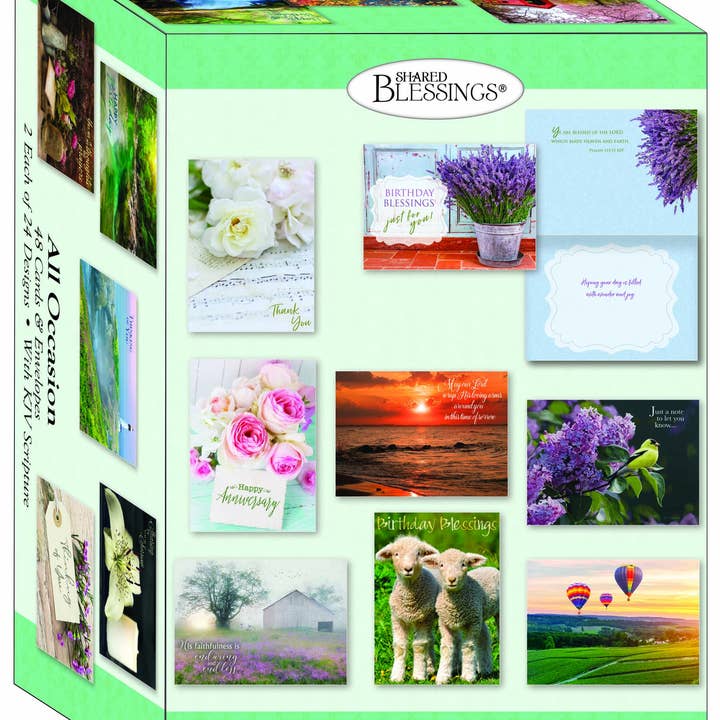 Value Assortment All Occasion, Boxed Greeting Cards for wholesale by Crown Point Graphics