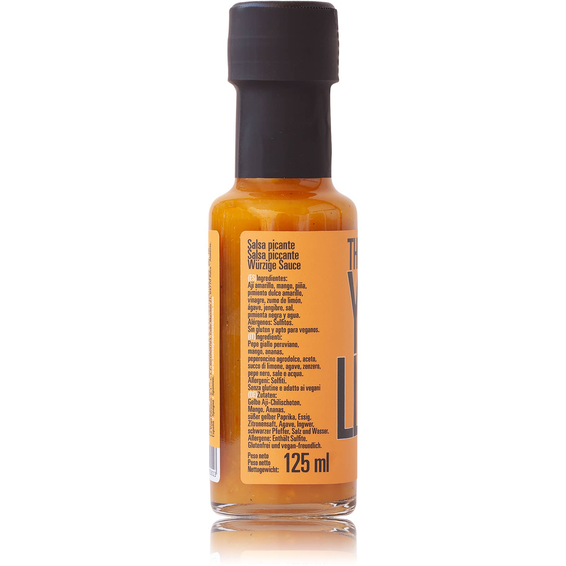 La Sarita | Peruvian Flavors - Wholesale Hot Sauce - La Salsa Amarilla 125 ml | 100% natural3