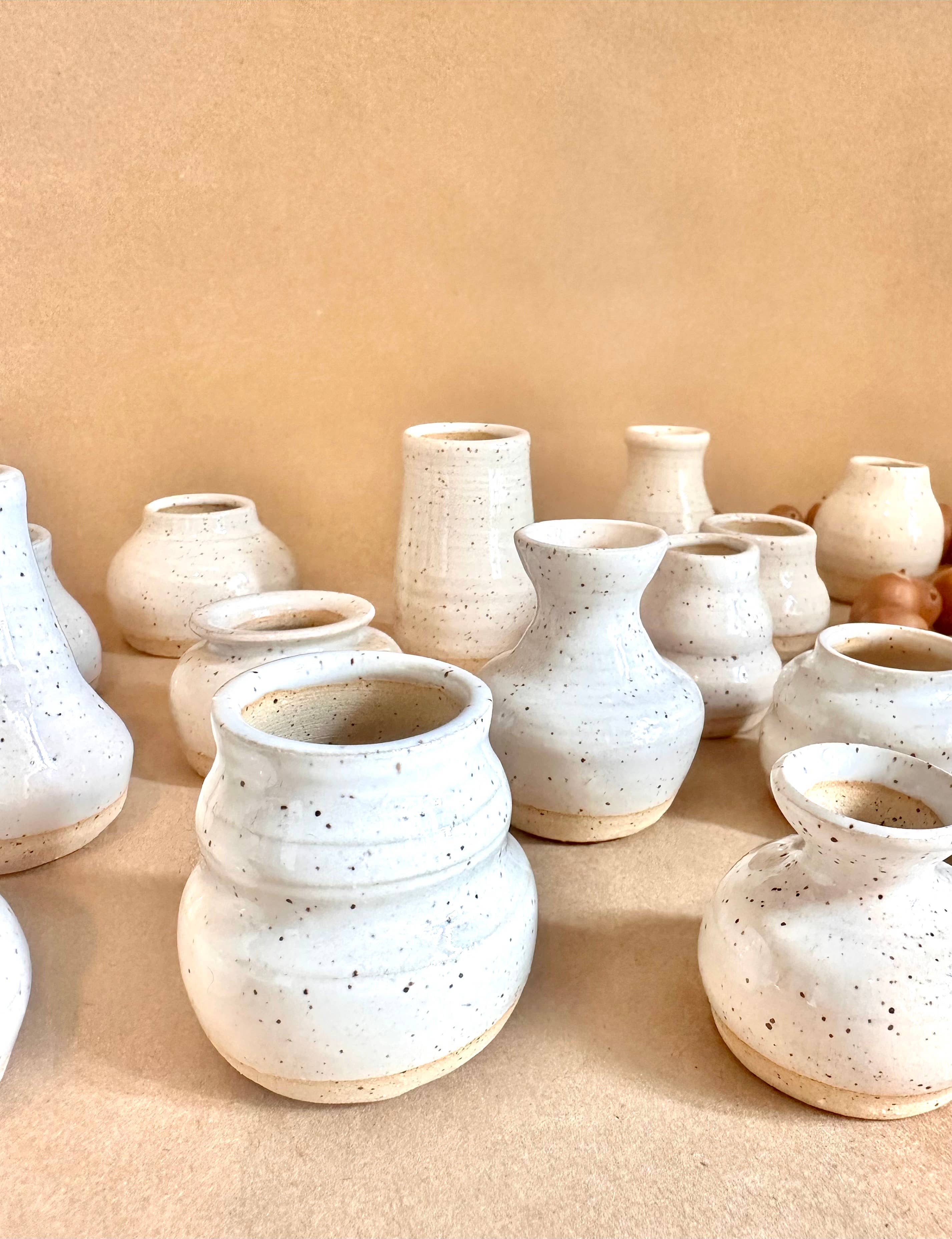 Sav J. Art - Wholesale Vase - Baby Bud Vases/ Cat Whisker Holder/ Toothpick Holder 6