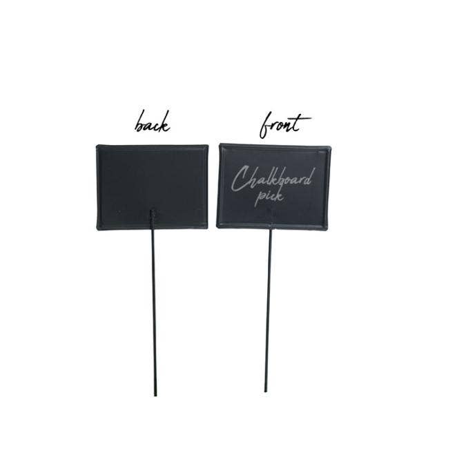 Buhi Imports - Wholesale Artificial Flowers - 12 inch Tin Chalkboard Pick 2
